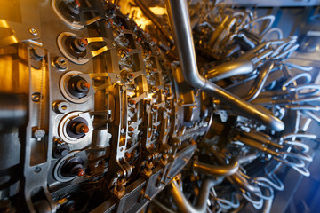 Gas turbine engine of feed gas compressor located inside pressurized enclosure, The gas turbine...