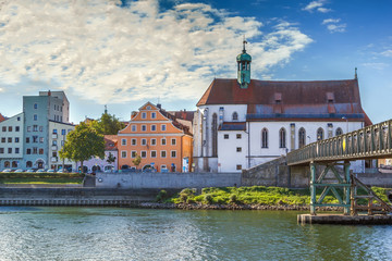 Church of St. Oswald, Regensburg, Germany