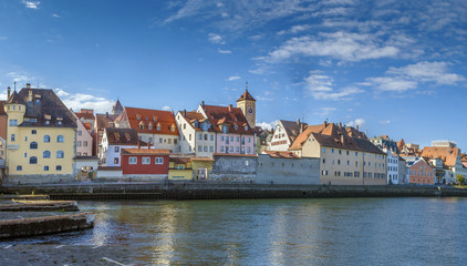View of Regensburg, Germany