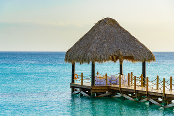 gazebo at sea