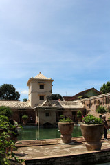 Taman Sari Water Castle in Yogyakarta, Indonesia. It's used as a bathing complex