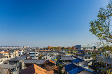 高砂市・住宅街初冬の風景