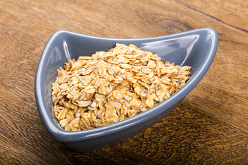 Raw oatmeal