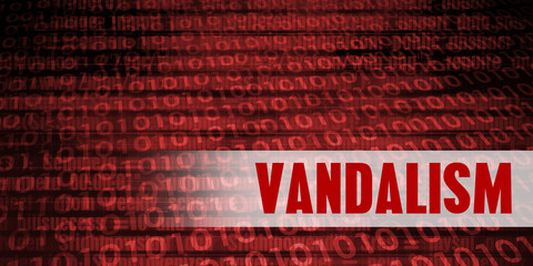 Vandalism Security Warning