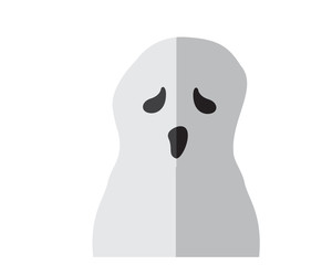 Modern Scary Halloween Flat Avatar Character Illustration