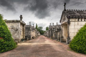 Fototapeta na wymiar French Cemetery