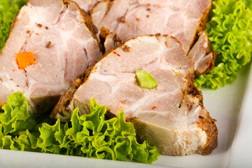 Baked beef