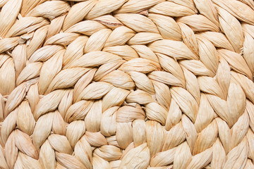Macro beige woven material
