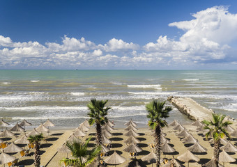 Naklejka premium Beach in Albania