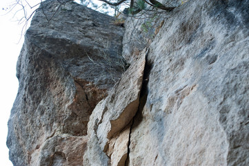 Felsen und Steine