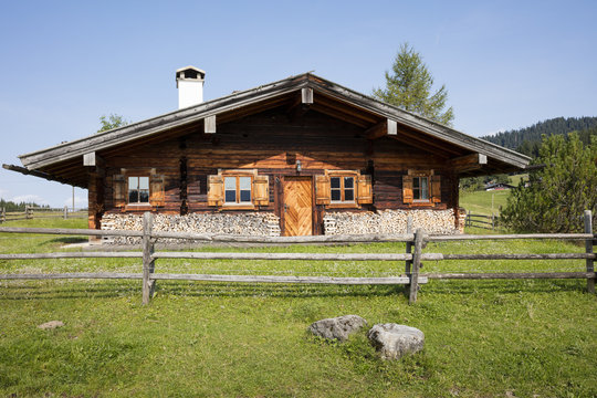Germany, Bavaria, Upper Bavaria, Chiemgau, Reit im Winkl, Winklmoosalm, Bavarian hut