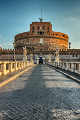 Fototapeta premium Engelsburg w Rom