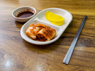 Traditional Korean fermented food. Seoul, South Korea