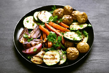 Roasted vegetables