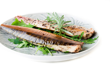 Smoked mackerel