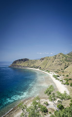 Obraz premium coast and beach view near dili in east timor leste