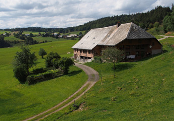 Fototapeta na wymiar Schwarzwaldhof bei Ibach, Südschwarzwald