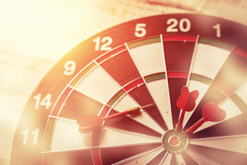 dartboard business opportunity strategy ideas concept