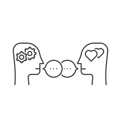 dialogue between rational and impulsive persons