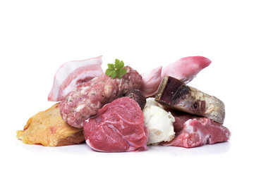 meat to prepare escudella, typical of Catalonia