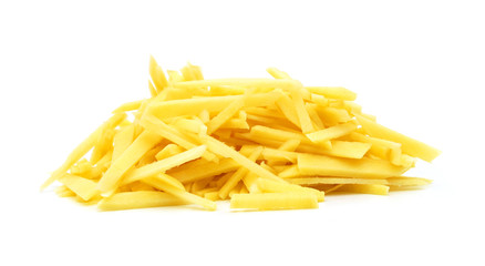 ginger root in isolated white background