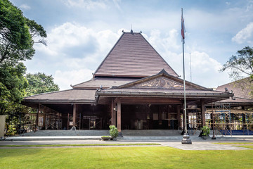 Fototapeta na wymiar Town hall of Surakarta or Solo Indonesia
