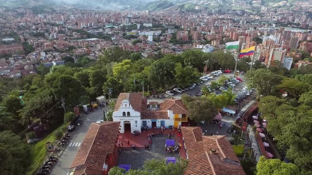 Pueblito Paisa Aerial Medellin 05 