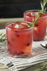 Homemade Boozy Pomegranate Cocktail