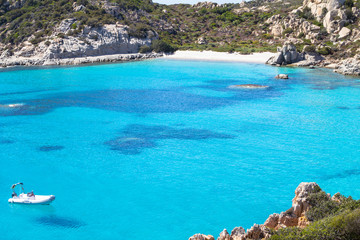 Obraz premium Spiaggia di Cala Corsara, Sardinia island, Italy
