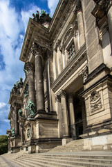 Fototapeta na wymiar Entrance to Berlin Cathedral Germany