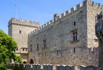 Knights Grand Master Palace on Rhodes island, Greece