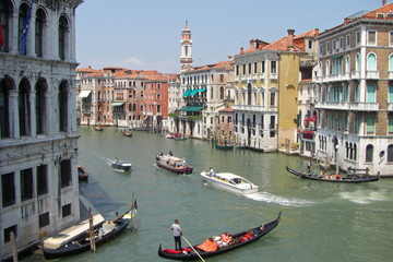 View of Canal Grande from Rialto Bridge, Venice