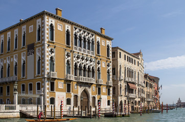 Fototapeta na wymiar Palazzo Cavalli Franchetti in Venice