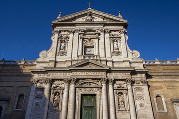 Fototapeta na wymiar Rome, Italy - church of Saint Susanna.