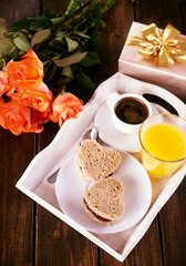 Breakfast for Valentine's Day