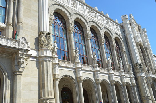 A Historic Building in Budapest