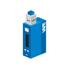isometric block electric cigarette personal vaporizer mod