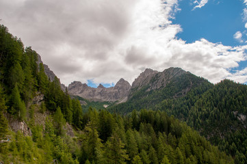 Gailtaler Alpen bei Lienz Österreich