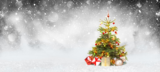 Schöner Weihnachtsbaum