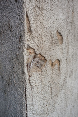 Schäden an der Hauswand