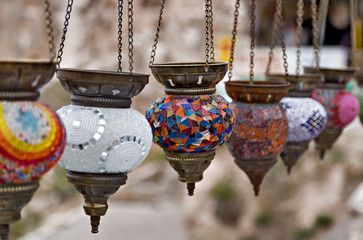 colorful and romantic decorative lamps oriental traditional souvenirs
