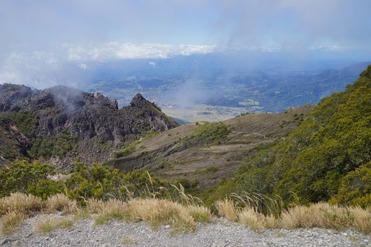 A view from the top of Volcan Baru, Panama