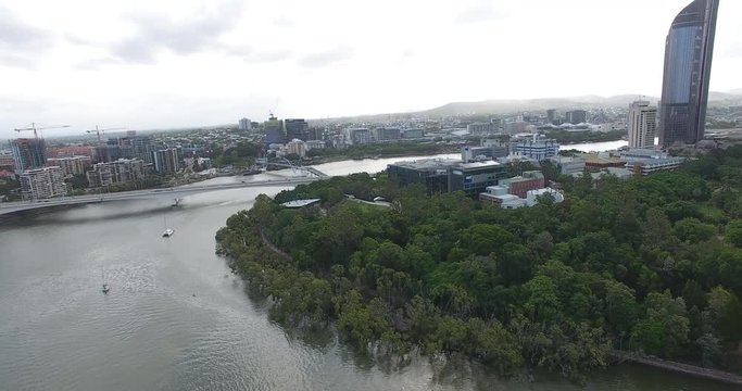 Bridge traffic in Brisbane