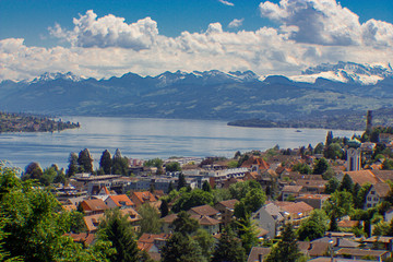 Naklejka na ściany i meble Zurich Switzerland Beauty