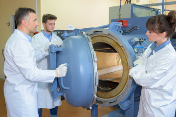 machine at factory