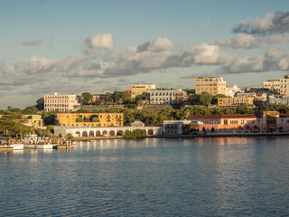 Fototapeta na wymiar San Juan, Puerto Rico shoreline