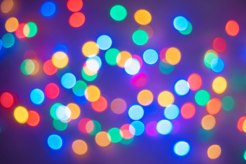 garland bokeh