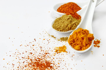 Colorful spices