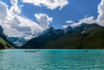 Lake Louise in Banff National Park of Canada