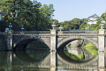 nijyubashi , japanese imperial palace